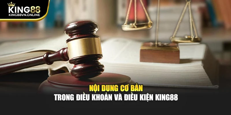Nội dung cơ bản trong điều khoản và điều kiện KING88